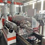 Durable Industrial Double Wall Corrugated Pipe Machine For Sewer / Drainage