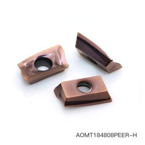 China AOMT184808PEER-H Carbide Cutter Square Milling Inserts Replacements R390 factory
