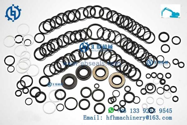 Excavator Hydraulic Seals Element Rubber O Ring Seals For Jackcylinder Hydraulic