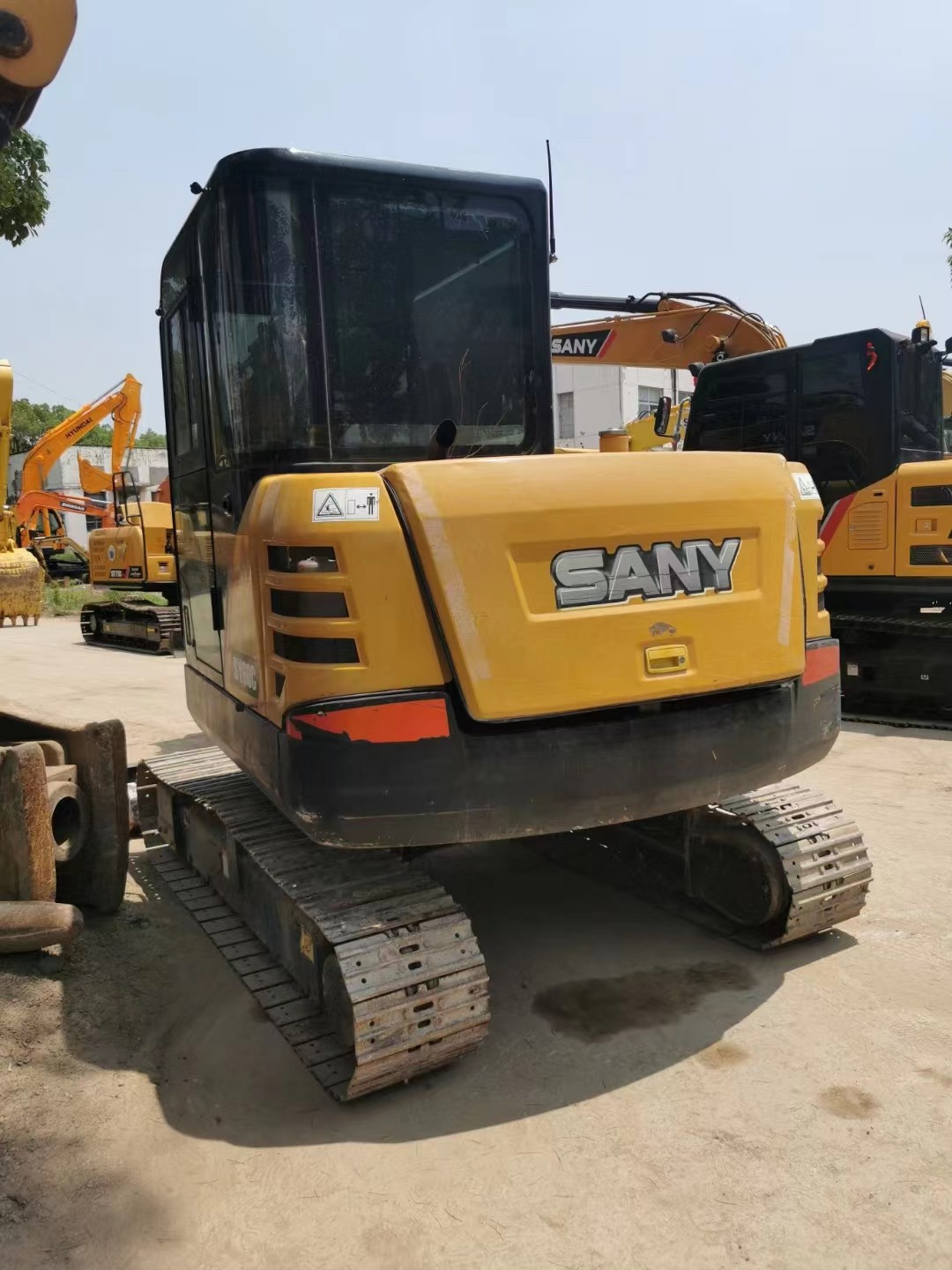 Used Construction Machinery Sany SY60C Crawler Excavator 6 Ton