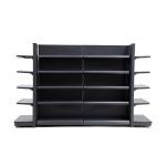 Steel Free Standing Unit Wall Corner Rack For Departmental Stores
