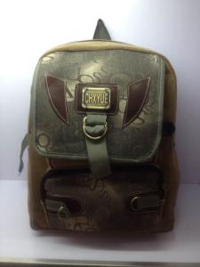 China Fashion canvas backpack factory