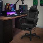 ALINUNU 's PU Gaming Chair Ergonomic Racing Style Adjustable for Long Gaming