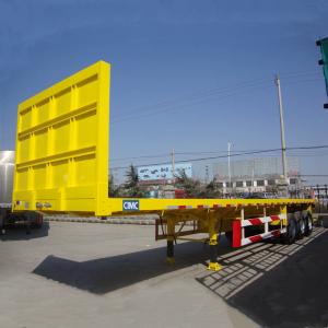 China Shipping Container Steel Cargo 50ton Side Wall Semi Trailer on sale
