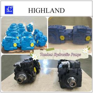 China High Efficiency And Pressure Tandem Hydraulic Pumps For Mobile Equipment factory