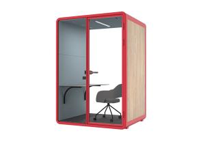 China Meet Acoustic Environment Office Pods M Size For 1- 2 Person Soundproof Room Chating Quiet Space factory