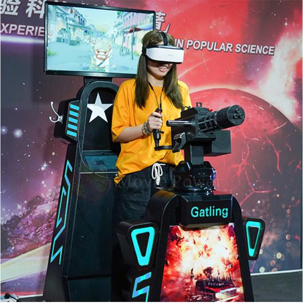 Virtual Reality Shooting Gatling Gun Games Shooting Games 9d Vr Shooting Simulator Zombie Arcade Machine