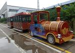 Outdoor Carnival Train Ride , Popular Electric Train Rides For Kids
