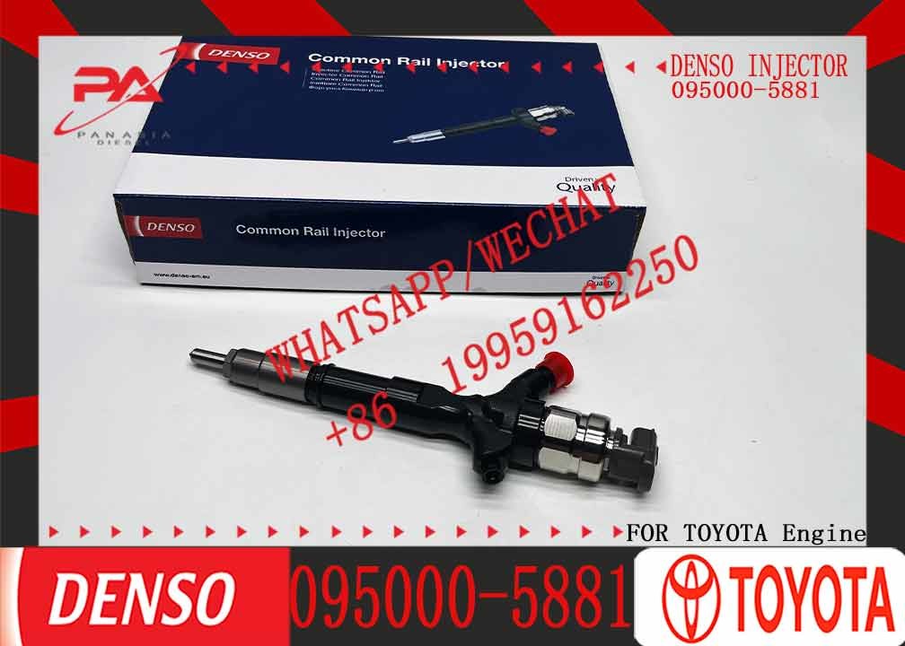 095000-5881 Oil Truck Injection 23670-30050 Diesel Engine Injector 095000-5660 095000-5880 for TOYOTA