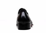 Goodyear Mens Black Leather Brogues , Carved Handmade Men Business Casual Shoes