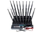 16 Channels 38w Wifi Signal Jammer 2.4G 5.8G For Meeting Rooms / Museums