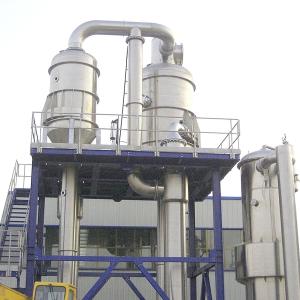 China Automatic Forced Circulation Multiple Effect Evaporator For Food And Pharmaceutical factory