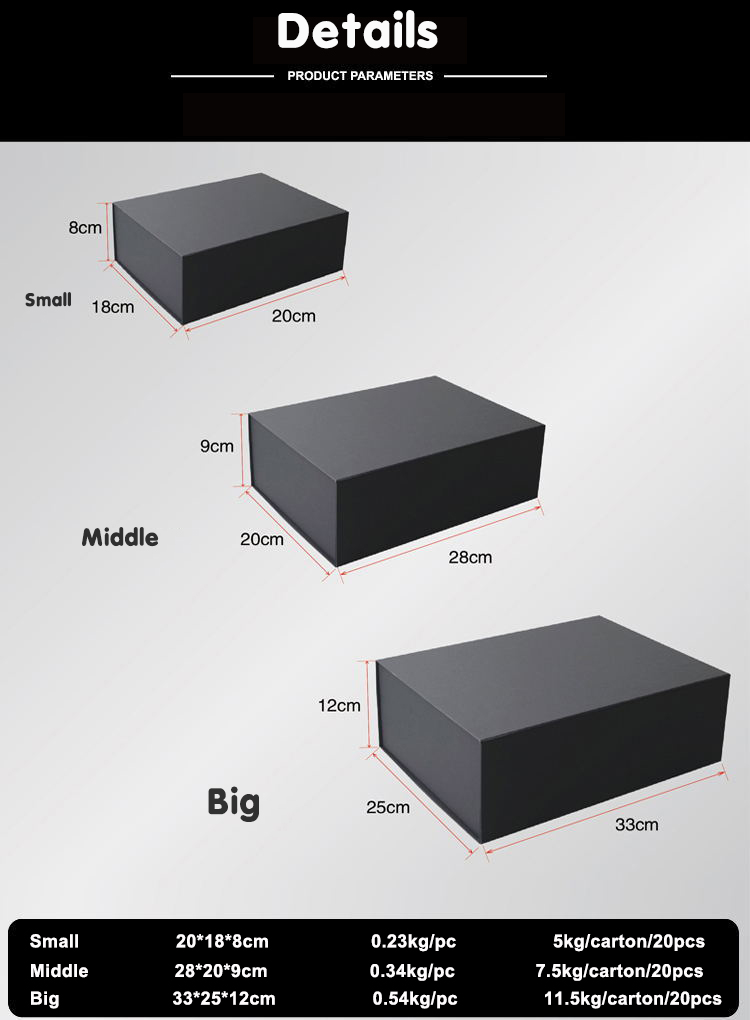 Luxury Gift Box Packaging Stock Magnet Folding Gift Box With Ribbon