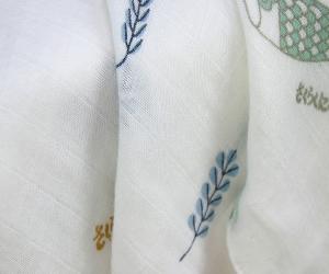 China Antibacterial Double Layer Gauze Fabric Organic Double Gauze Fabric factory