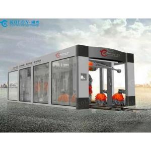China Updated Version Tunnel Continuous Type Long Full Automatic Car Washing Machine For Gas Station Clean More Vehicles factory