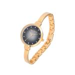 Thin Bracelet Decorated 28mm Small Dial Watch 30M Water Resistant