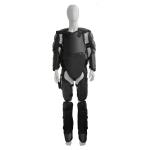 Police Military Bulletproof Vest With Side Plates Armor Black Flame Retardant