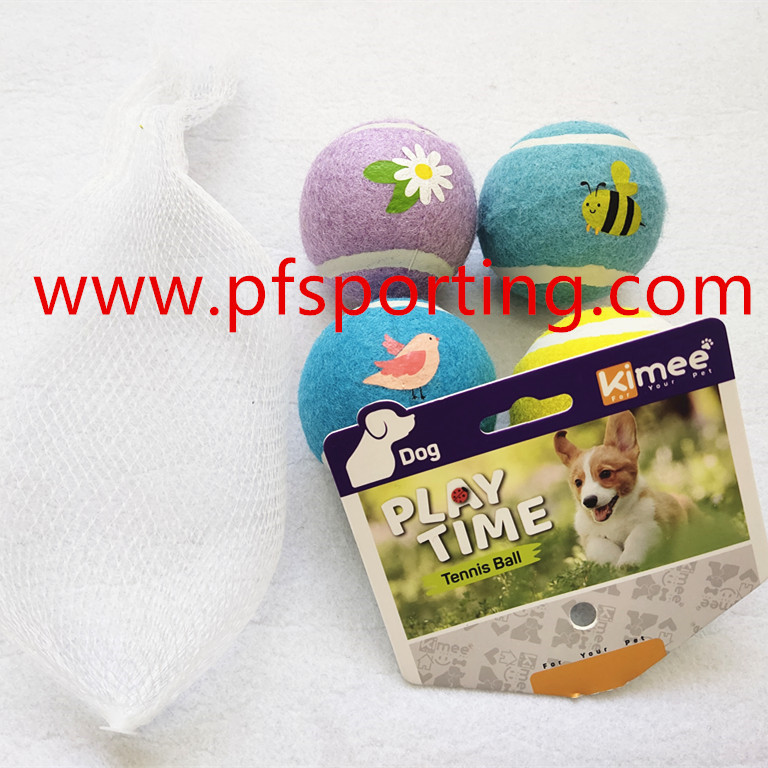 Manufacturers Cheapest OEM Professional Wholesale Interactive Pet Dog Rubber Tennis Ball Dog Toys