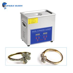 China Professional 250W Ultrasonic Jewelry Cleaner with Adjustable Sound Wave Frequency 3.2L Unit Size 26.5x16.5x22cm factory