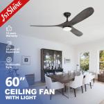 1stshine's Customized Wooden Ceiling Fan with Light The Perfect Addition to Any