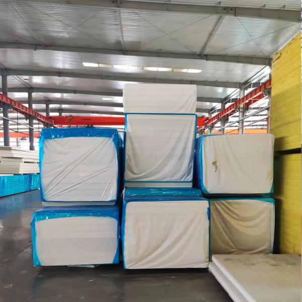 China Prepainted Cold Room Panel 50mm-250mm PU Sandwich Panel Customized factory