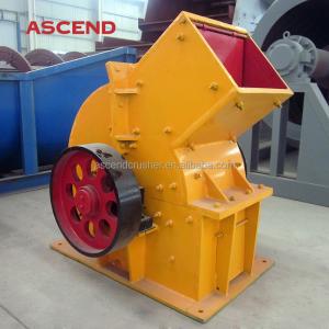 China Hammer Crusher With Conveyor Barite Quartz Coal 20-40 tph Capacity Crushing Plant factory
