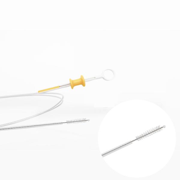 Stainless Steel Endoscopic Brush Cytology U Shape 3mm OD