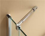 Weight 65/78KG Corner Walk In Tub , Step In Bathtub With Tempered Glass Screen