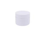 HOT SALE white PP cream jar plastic cream jar different size 30g dip powders jar
