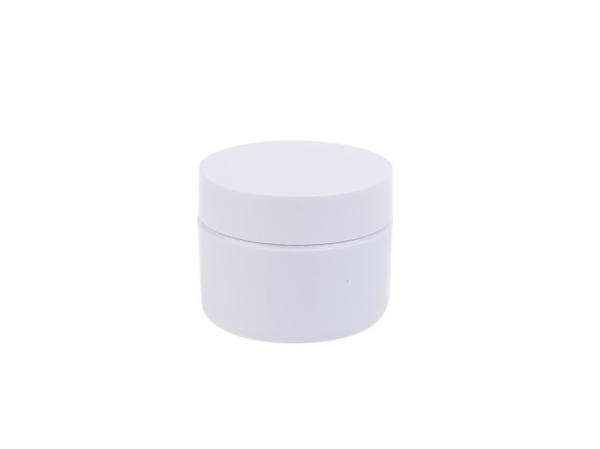 HOT SALE white PP cream jar plastic cream jar different size 30g dip powders jar