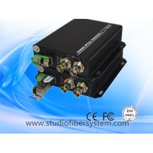 3GSDI to fiber converters for 1CH full HD1080P 60HZ SDI and 1 RS485 transmission