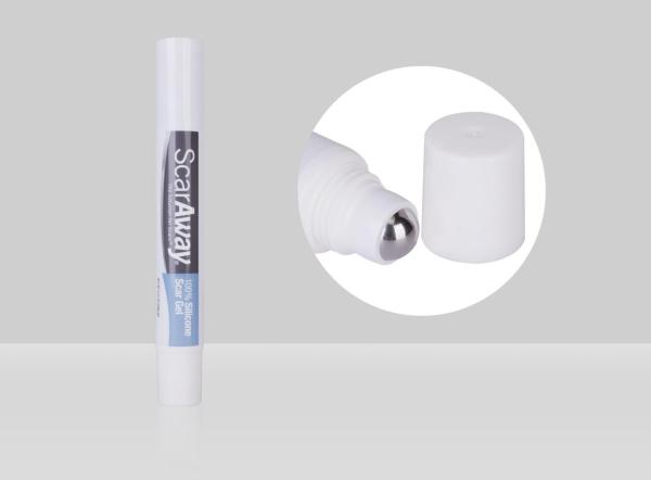 10-25ml D19mm Empty Custom Eye Cream Gel Cosmetic Plastic Tube With Massage