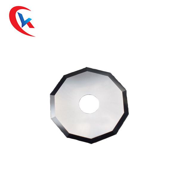 Carbide Round Circular Slitter Blades 89 HRC For Cutting Paper Fabric Circular