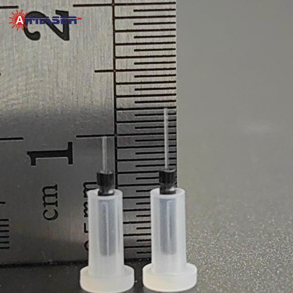 Optical Fiber Ceramic Ferrule Ø2.5mm 10.5mm Long 200μm Core Size with Flange and