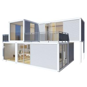 China Zontop Modern Living Portable 20 Ft 40ft Luxury China Prefab Homes Bolt Prefabricated Container House factory