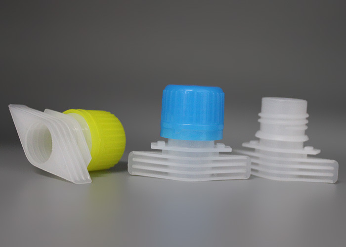 Tamper Proof Food Grade Plastic Spout Caps With Internal Diameter 16mm For Doypack