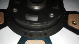 China 3701011m91 5 pad clutch disc for some Massey Ferguson 300 &amp; 4200 series factory