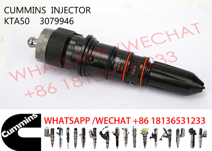 3079946 Common Rail KTA50 KTA38 Diesel Engine Fuel Injector 3079947 3081277