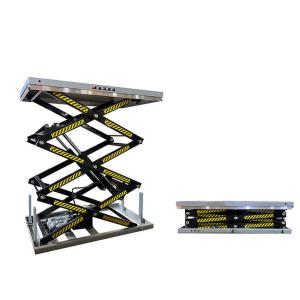 China 4T Multi Scissor Heavy Duty Hydraulic Lift Max Height 3M Ladder Lift factory