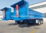 Heavy Duty Hydraulic Tipper Semi Trailer Safe Transportation