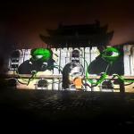 Outdoor Interactive Projection Mapping 110V-250V Video Mapping Projector