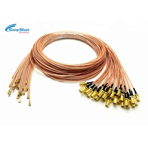 1.8 Mm RF Cable Assemblies Data Communications Equipment Customized Length