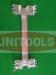 Flat Stainless Steel ESP Cable Protectors 4-1/2 Stamping Type For Intelligent