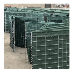 China Processing Service Welding Galvanized Defence Barriers for Flood Protection Wall factory