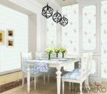 Luxury Floral PVC 0.53*10M Wallpaper European Style Living Room Bedroom Decor in