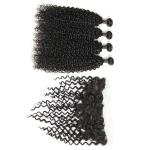 9A Real Malaysian Virgin Hair Extensions , 100 Virgin Malaysian Curly Hair