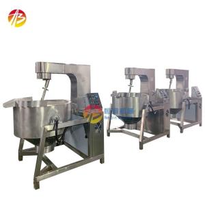 China Electric/Gas/Steam Heating Cooking Mixer Pot Jacket Kettle 100-600L Volume Industrial factory