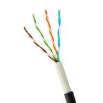UTP Cat 5e Lan Cable Outdoor Network Cable Solid 24AWG PE+PVC Waterproof 1000FT