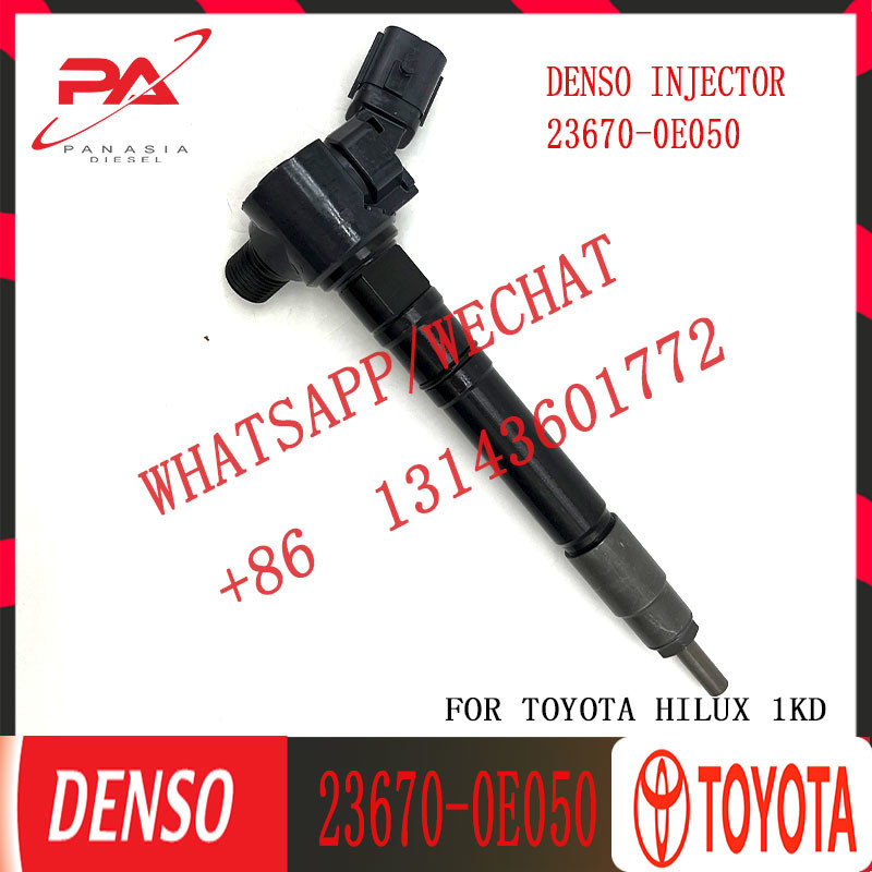 Reman Fuel Injectors 23670-11040 23670-0E090 23670-19065 23670-0E050 For Toyota 2GD-FTV Hilux Diesel Engine