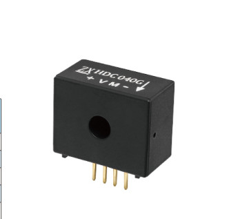 Precision Hall Effect Current Sensor 0.1% Non Linearity Split Core DIP-8 PCB Mounting 2500Vrms Isolation